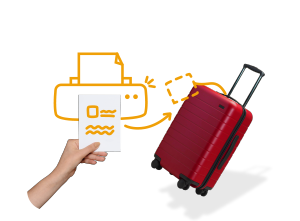 Airlines that let you check in your luggage from home or hotel